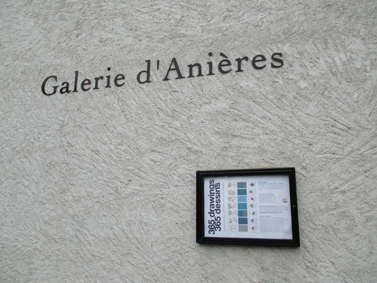 365 Drawings 365 Dessins at Galerie d'Anières